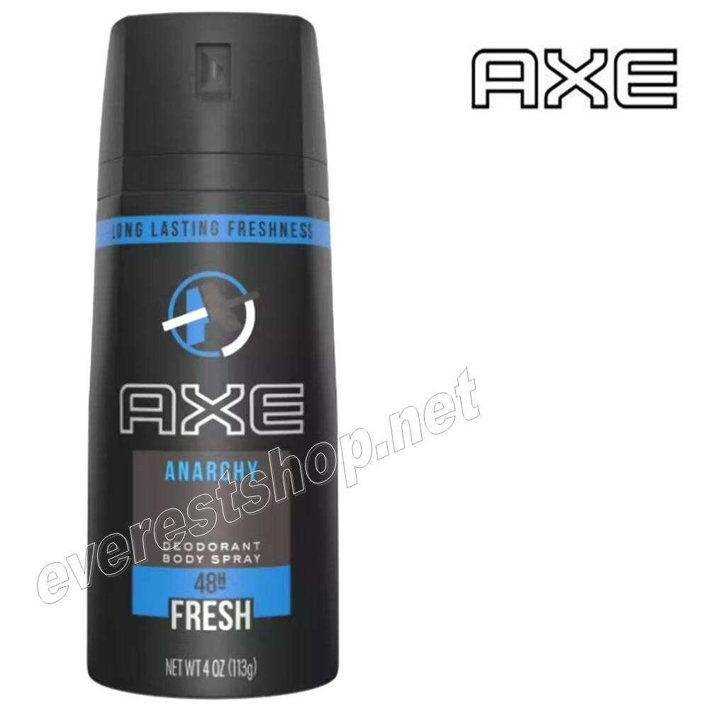 AXE BODY SPRAY FOR MEN ANARCHY Axe Body Spray For Men 150 ml * Anarchy For Him * 6 pcs - Image 1