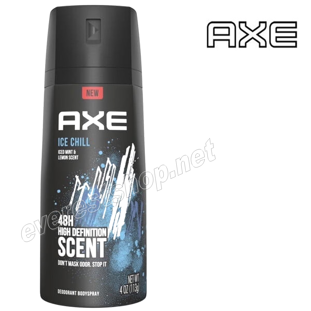 AXE BODY SPRAY FOR MEN ICE CHILL Axe Body Spray For Men 150 ml * Ice Chill * 6 pcs - Image 1