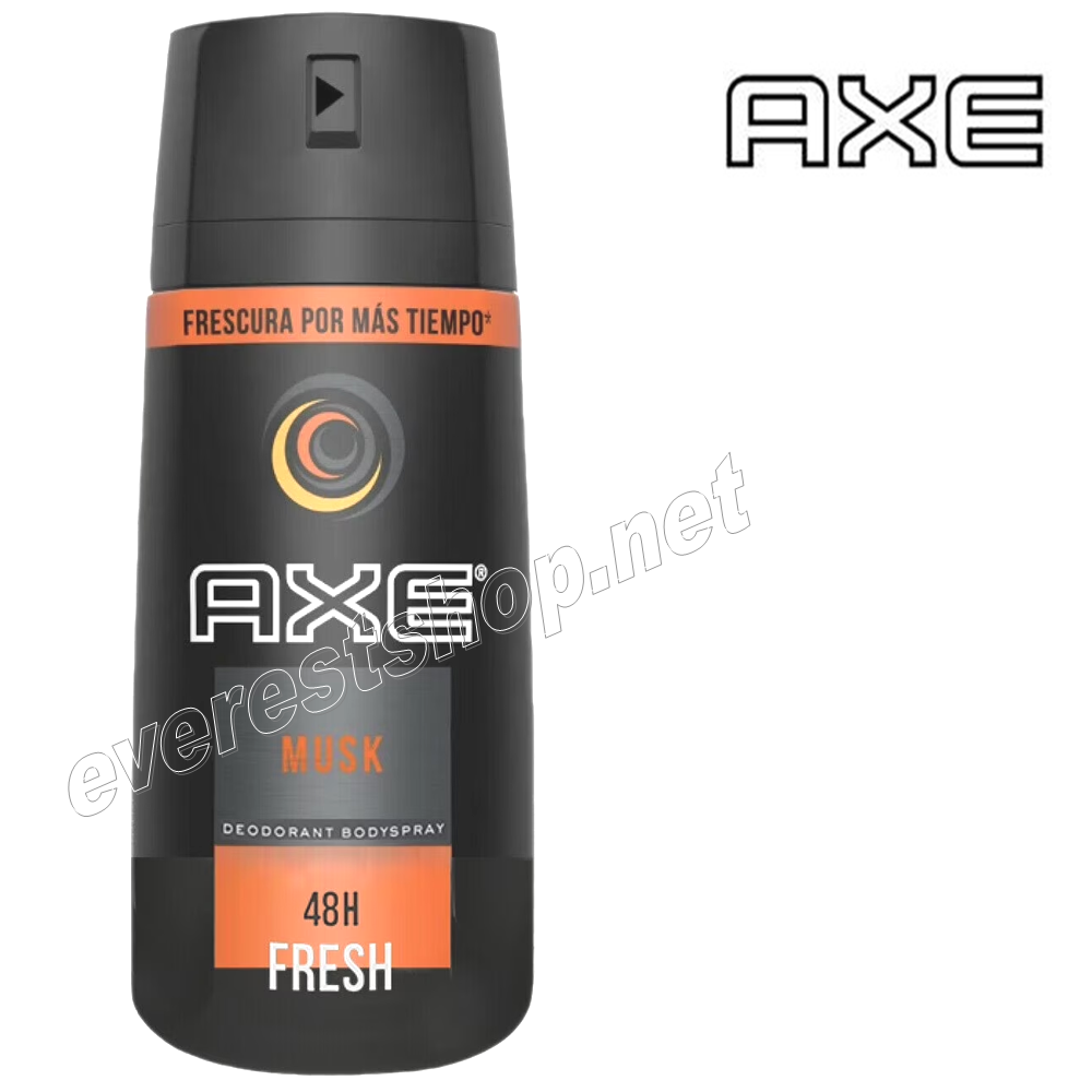 AXE BODY SPRAY FOR MEN MUSK Axe Body Spray For Men 150 ml * Musk * 6 pcs - Image 1