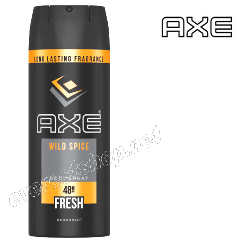 AXE BODY SPRAY FOR MEN WILD SPICE Axe Body Spray For Men 150 ml * Wild Spice * 6 pcs - Image 1