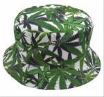 Bucket Hat Assorted Colors * Marijuana Leaves * 6 pcs - Image 4