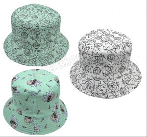 Sport Bucket Hat * Cartoon * 6 pcs