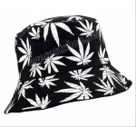 Bucket Hat Assorted Colors * Marijuana Leaves * 6 pcs - Image 3