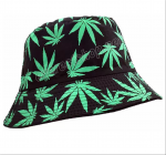 Bucket Hat Assorted Colors * Marijuana Leaves * 6 pcs - Image 4