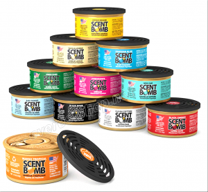 Scent Bomb Can Air Freshener * Assorted Scents * 12 pcs - Image 2