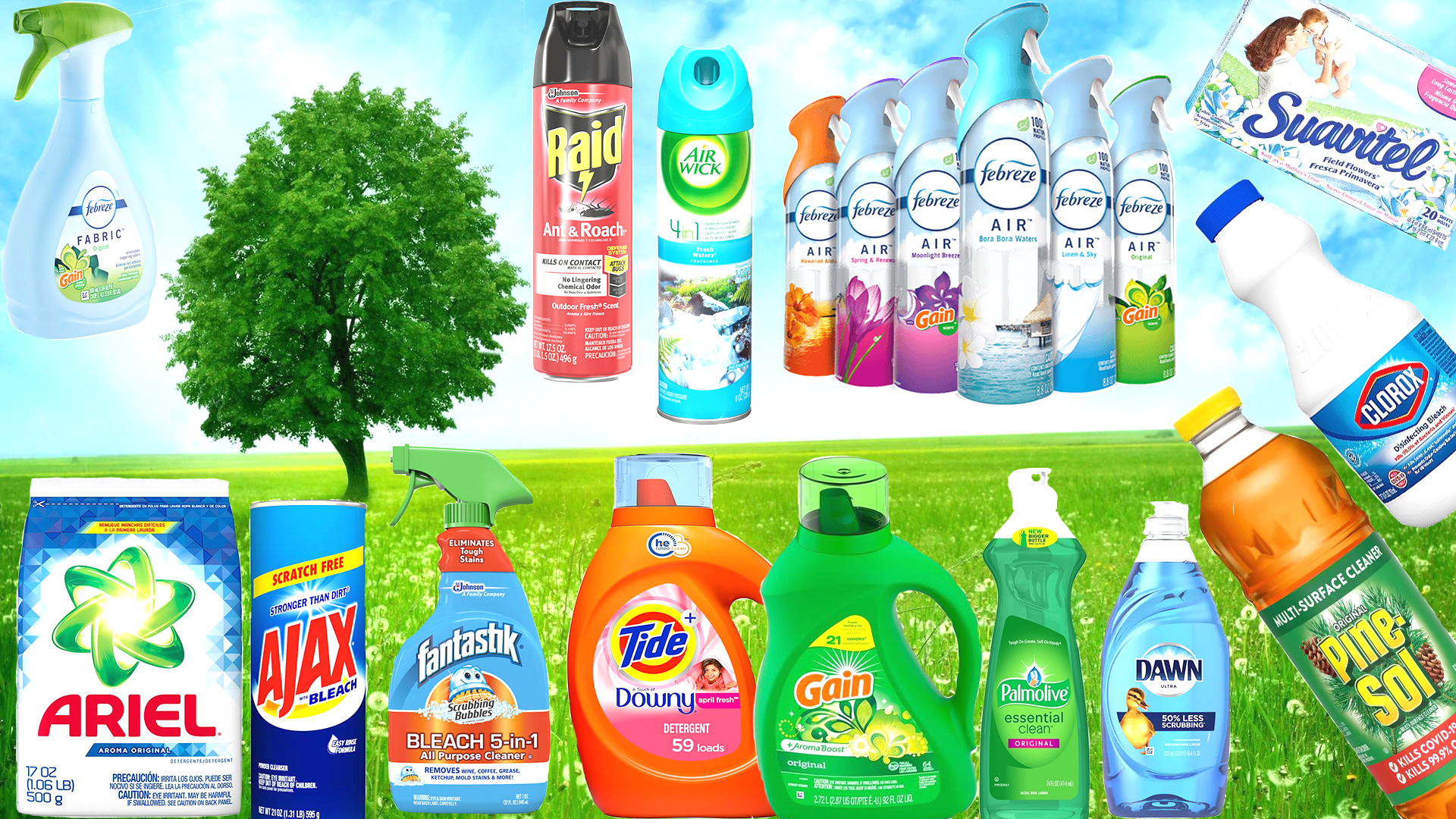 HOUSEHOLD & CLEANING PRODUCTS