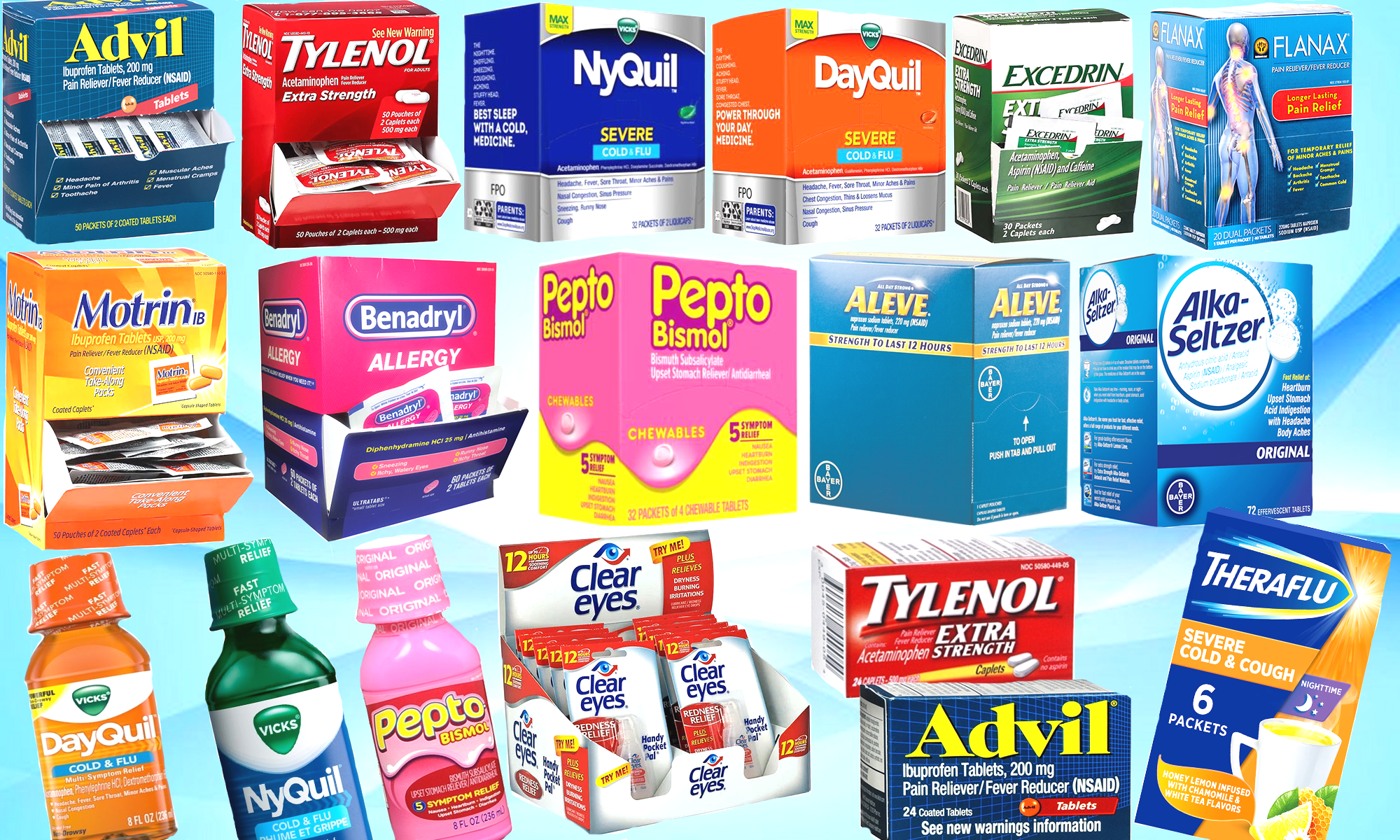 OTC MEDICINES AND SYRUPS