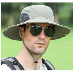 Sun Protected Sport Safari - Fisherman Hats * Model # 03 * 6 pcs - Image 2