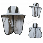 Sun Protected Sport Safari - Fisherman Hats With Neck Cover * Model # 10 * 6 pcs - Image 2