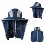 Sun Protected Sport Safari - Fisherman Hats With Neck Cover * Model # 10 * 6 pcs
