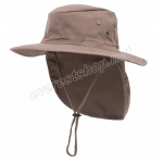Sun Protected Sport Safari - Fisherman Hats With Neck Cover * Model # 14 * 6 pcs - Image 4