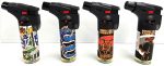 Angry Bull Big Size Torch Lighters Assorted Prints * Dragon * 12 pcs - Image 2