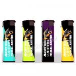 Angry Bull Windproof Lighters * Assorted Prints * 50 pcs - Image 2