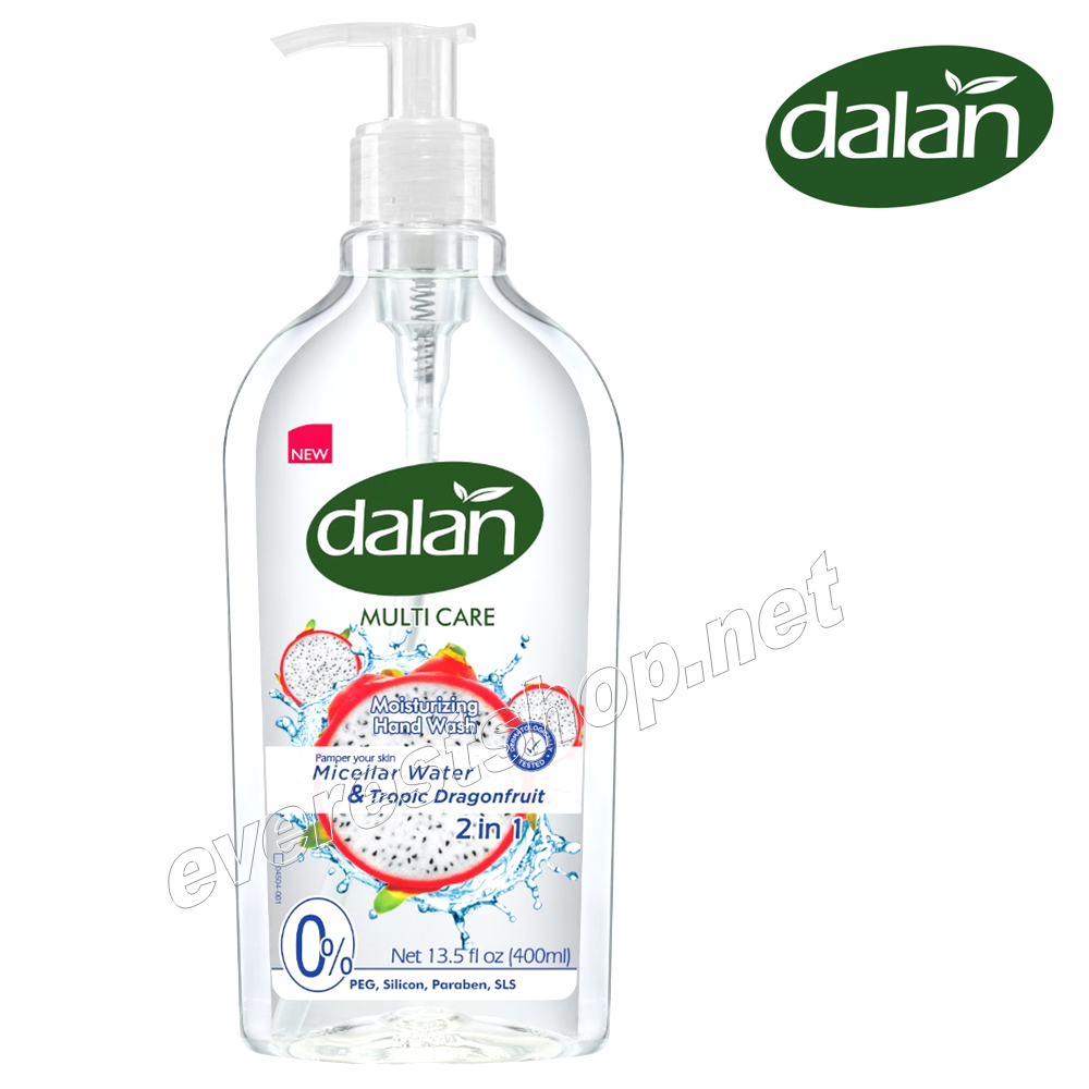 DALAN_LIQUID_HAND_SOAP_TROPIC_DRAGON_FRUIT Dalan Liquid Hand Soap 13.5 fl oz * Tropical Dragon Fruit * 12 pcs - Image 1