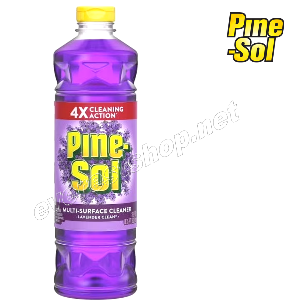 PINE SOL LAVENDER Pine Sol General Purpose Cleaner 28 fl oz * Lavender * 12 pcs - Image 1